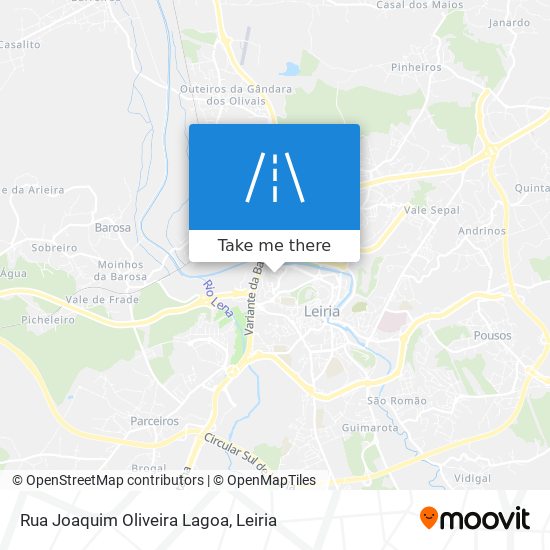 Rua Joaquim Oliveira Lagoa map