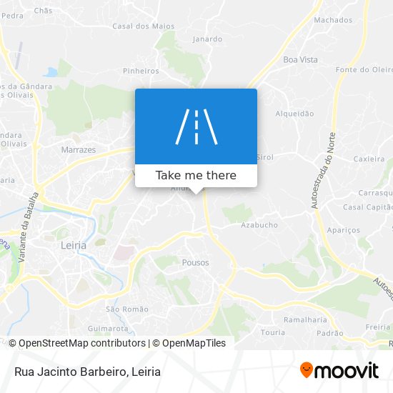 Rua Jacinto Barbeiro map