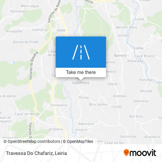 Travessa Do Chafariz map