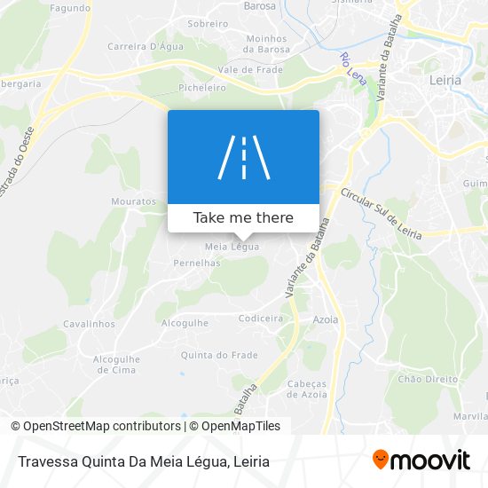 Travessa Quinta Da Meia Légua map