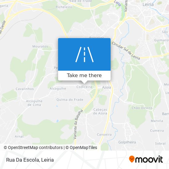 Rua Da Escola map