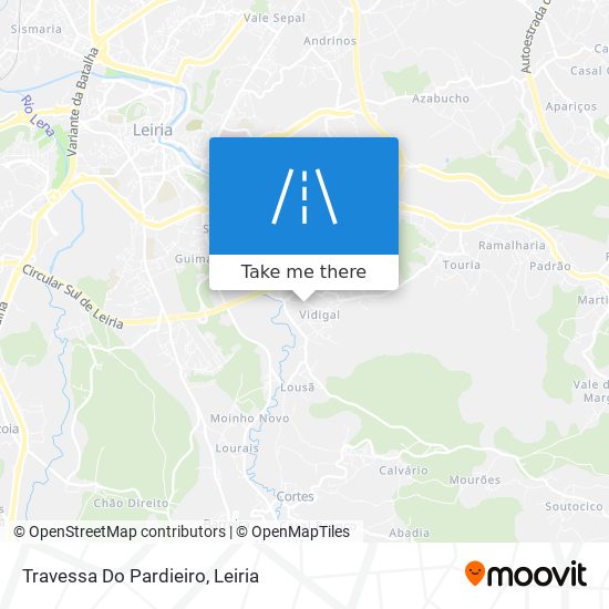 Travessa Do Pardieiro map