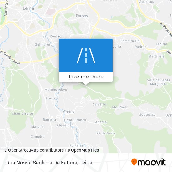 Rua Nossa Senhora De Fátima mapa