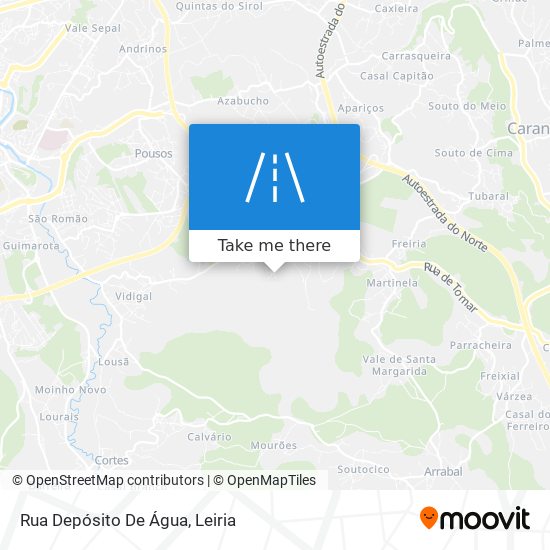 Rua Depósito De Água mapa