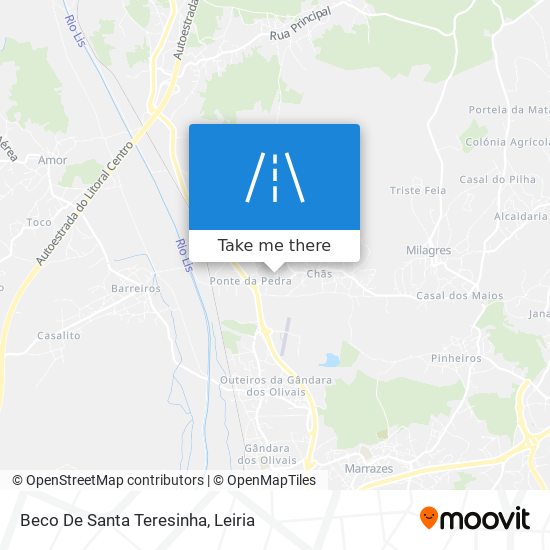 Beco De Santa Teresinha map
