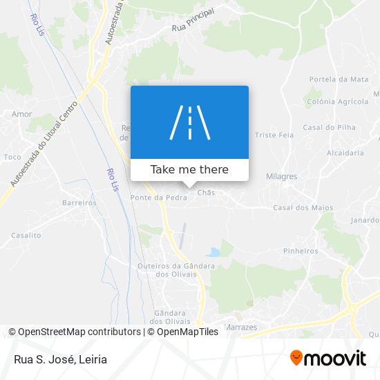 Rua S. José map