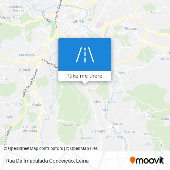 Rua Da Imaculada Conceição mapa