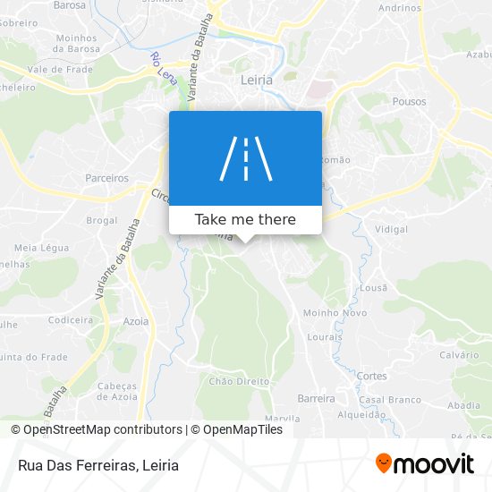 Rua Das Ferreiras map