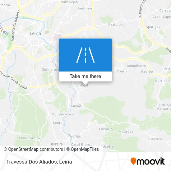 Travessa Dos Aliados map