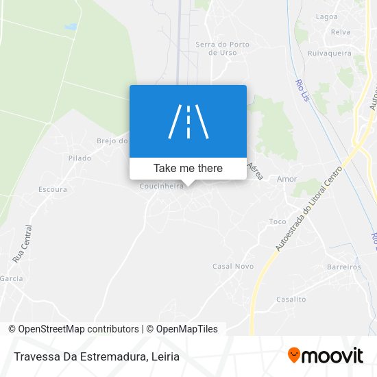 Travessa Da Estremadura mapa
