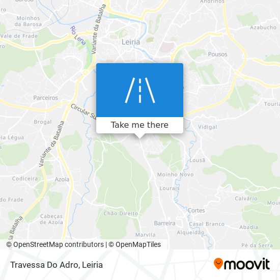 Travessa Do Adro map