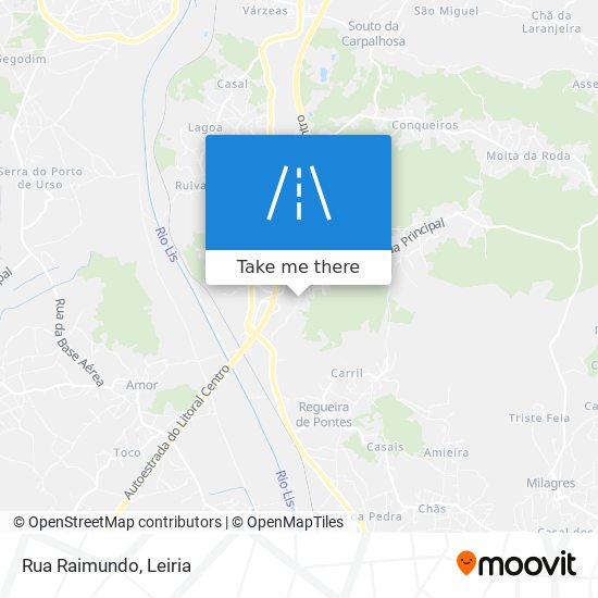 Rua Raimundo map