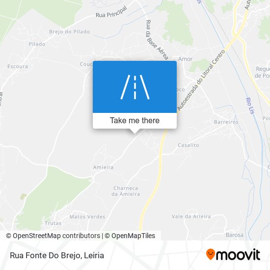 Rua Fonte Do Brejo map