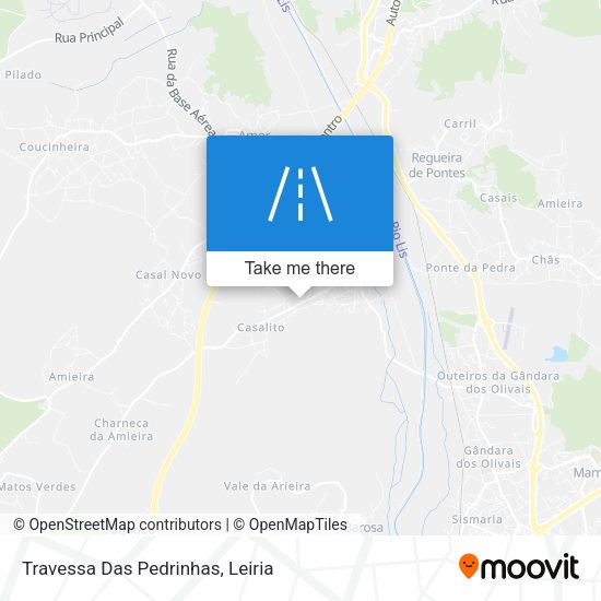 Travessa Das Pedrinhas map
