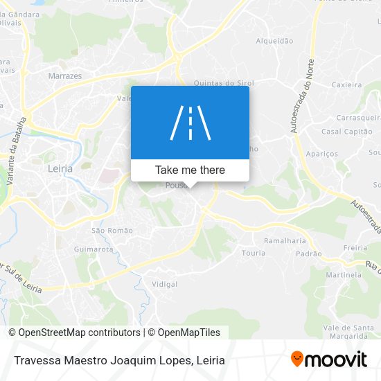 Travessa Maestro Joaquim Lopes mapa