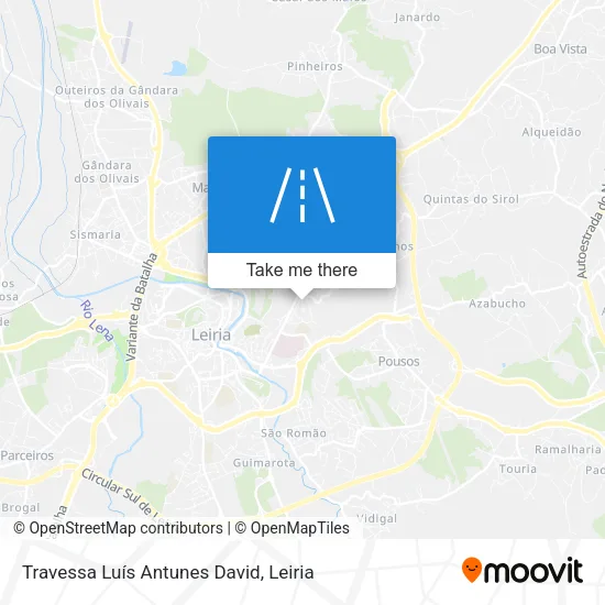 Travessa Luís Antunes David map