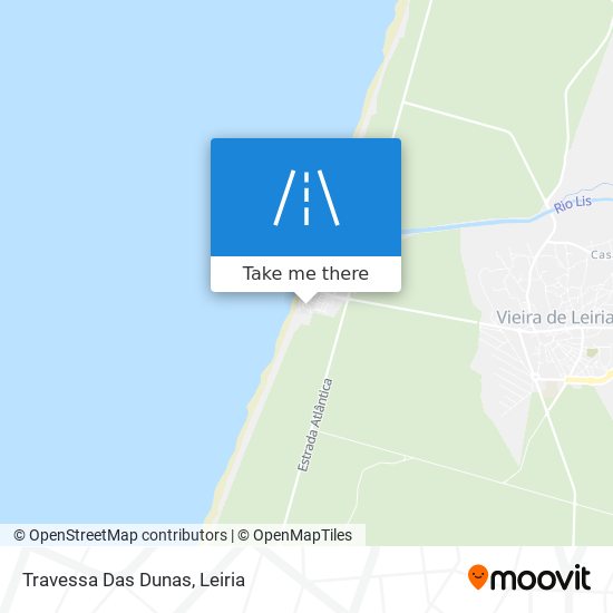 Travessa Das Dunas map