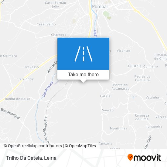 Trilho Da Catela map