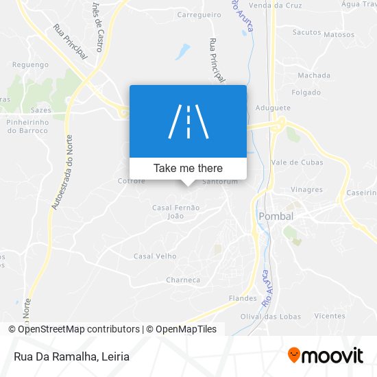 Rua Da Ramalha map