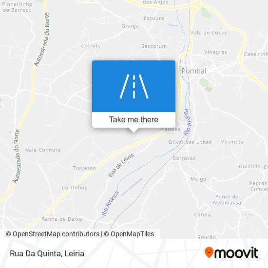 Rua Da Quinta map