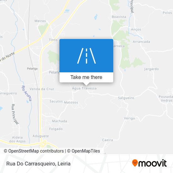 Rua Do Carrasqueiro mapa
