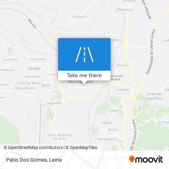 Pátio Dos Gomes map