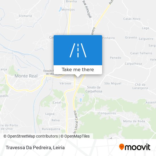 Travessa Da Pedreira mapa