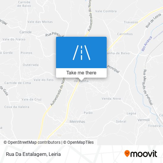 Rua Da Estalagem map