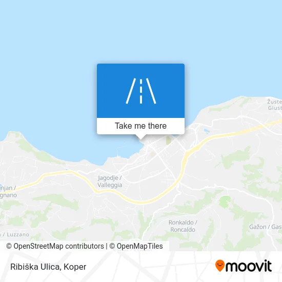Ribiška Ulica map