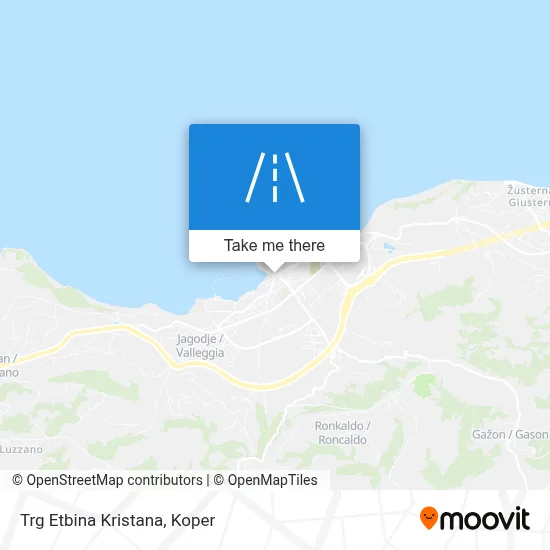 Trg Etbina Kristana map