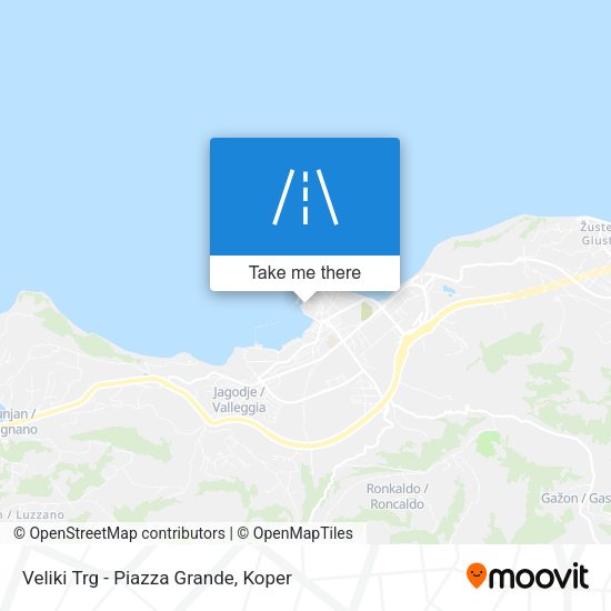 Veliki Trg - Piazza Grande map
