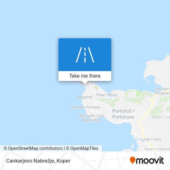 Cankarjevo Nabrežje map