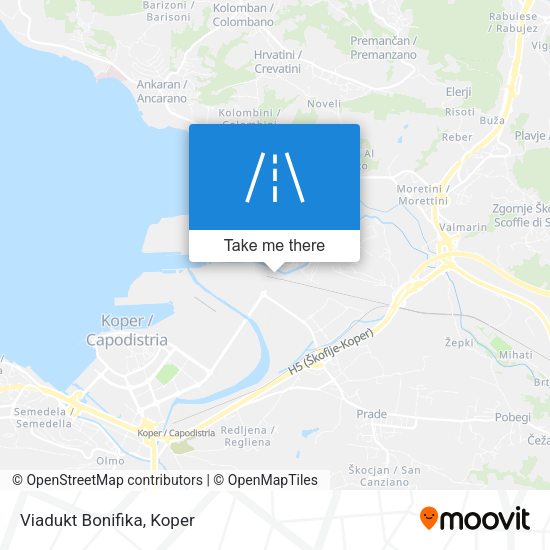 Viadukt Bonifika map
