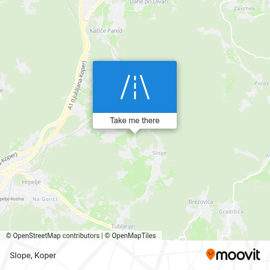 Slope map