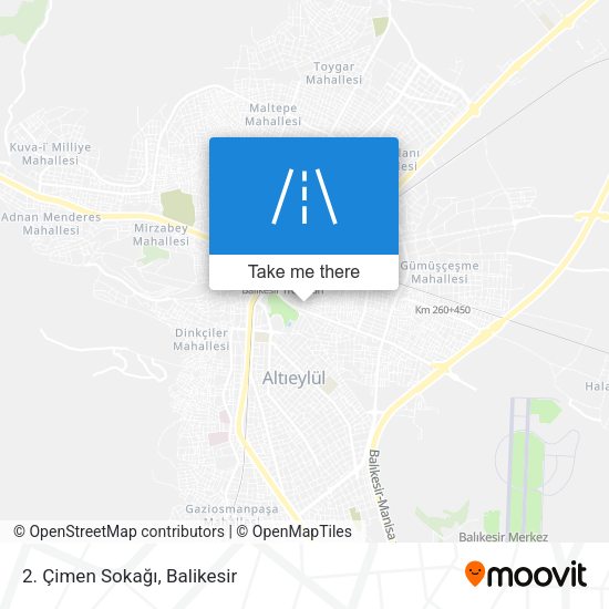 2. Çimen Sokağı map