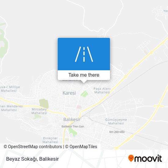 Beyaz Sokağı map