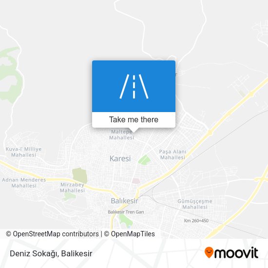Deniz Sokağı map