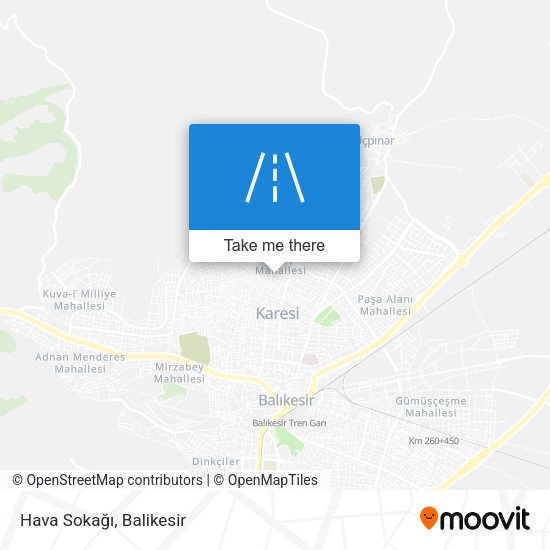Hava Sokağı map