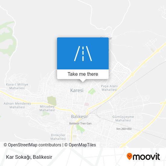 Kar Sokağı map