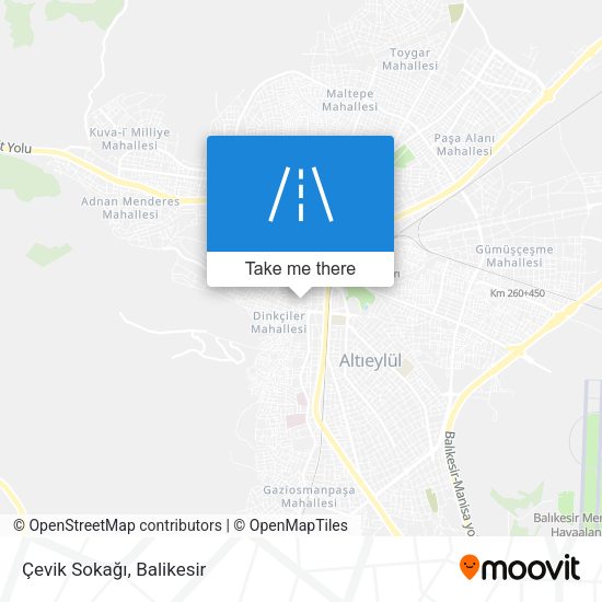 Çevik Sokağı map