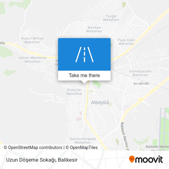 Uzun Döşeme Sokağı map