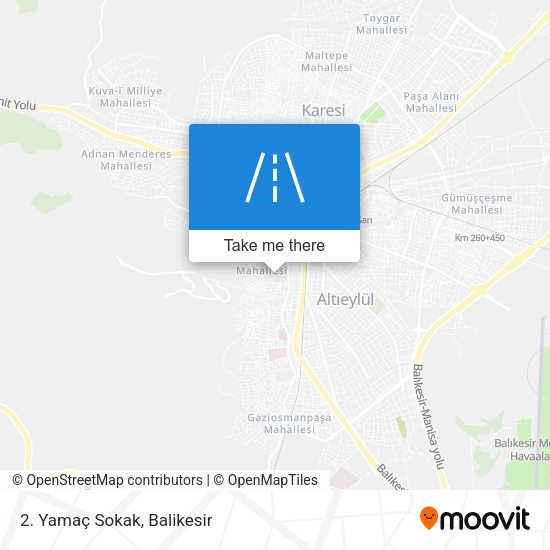 2. Yamaç Sokak map