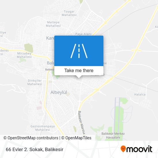 66 Evler 2. Sokak map
