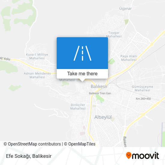 Efe Sokağı map