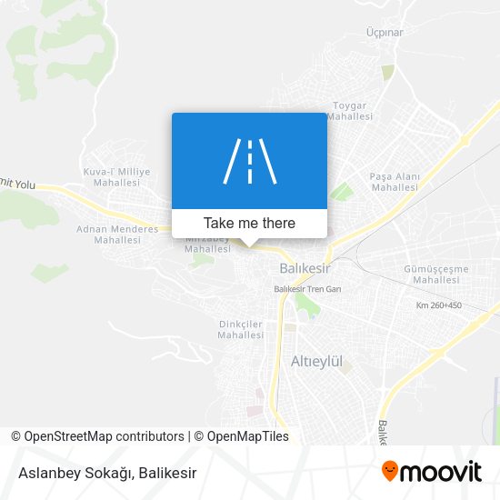 Aslanbey Sokağı map