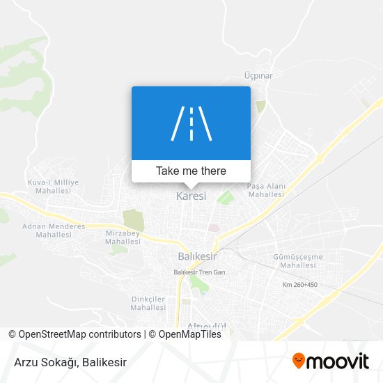 Arzu Sokağı map