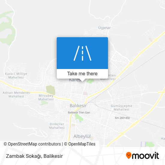 Zambak Sokağı map