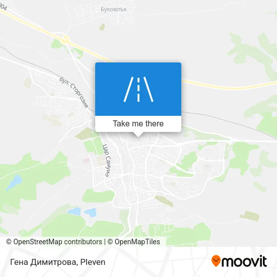 Карта Гена Димитрова