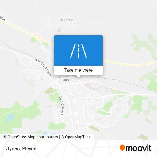 Карта Дунав