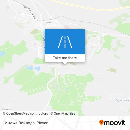 Карта Индже Войвода